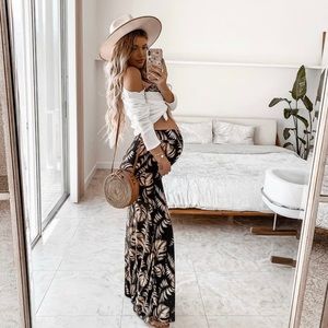 Windsor 2 Piece Stretchy Tropical set